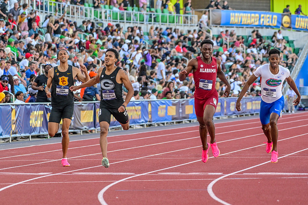 NCAA Men’s 400 — Morales Williams Takes A Tight One