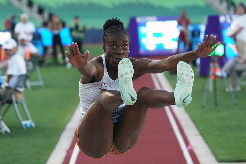 NCAA Women’s Long Jump — Smith Got Back In The Game