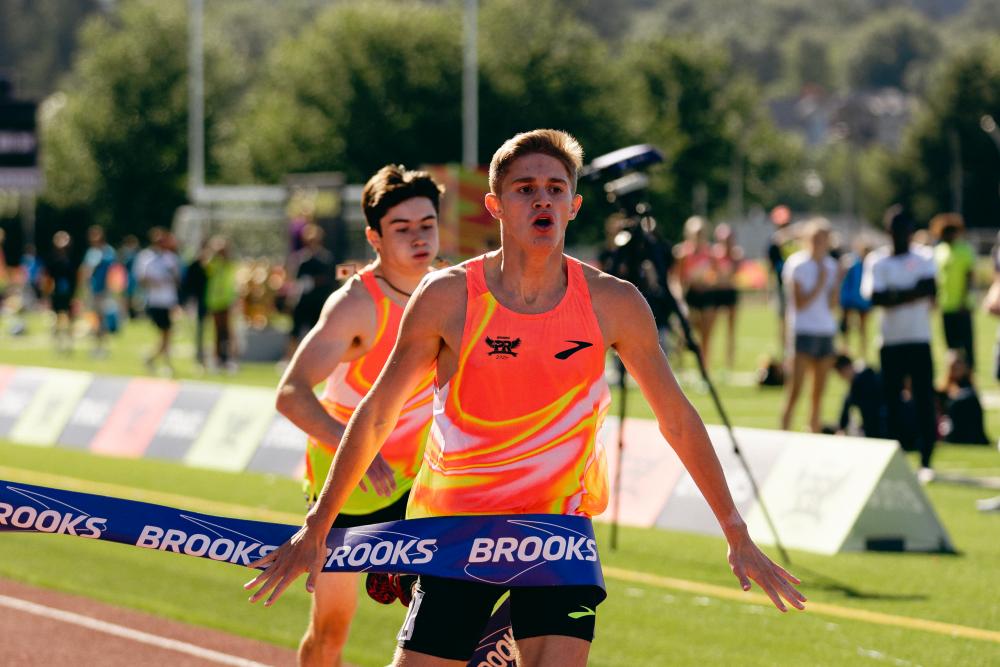 News - Freshman Cooper Lutkenhaus Tops Himself With Brooks PR Invitational Victory