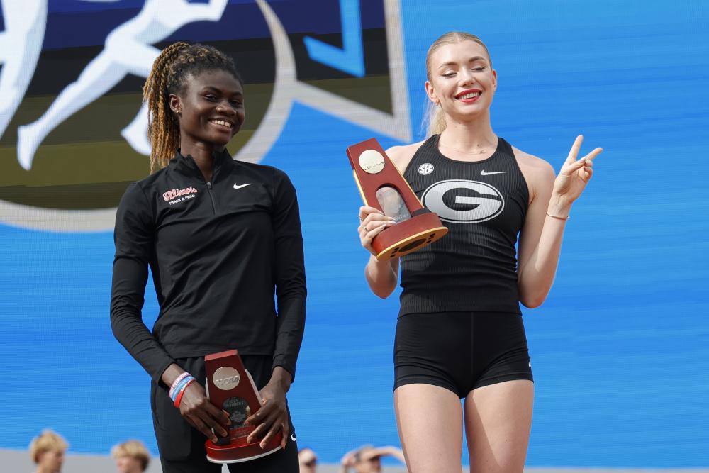 News - Kulichenko, Yeboah and Adeshina Reach New Heights in Historic NCAA Women's High Jump Final