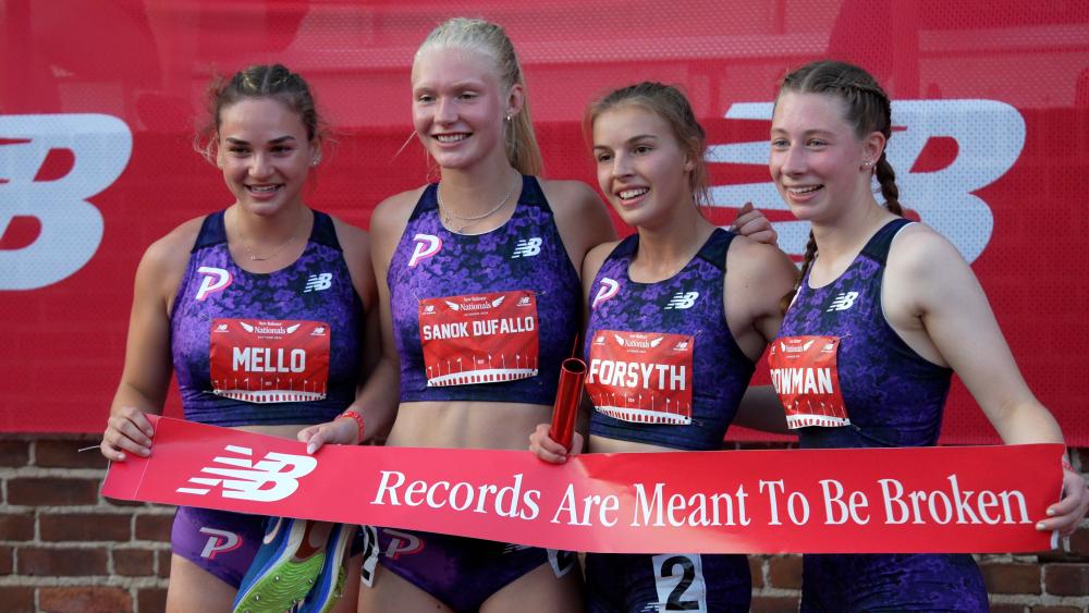 News - Purple Track Club Produces Michigan All-Time Outdoor Mark to Prevail Again in 4xMile Relay at New Balance Nationals