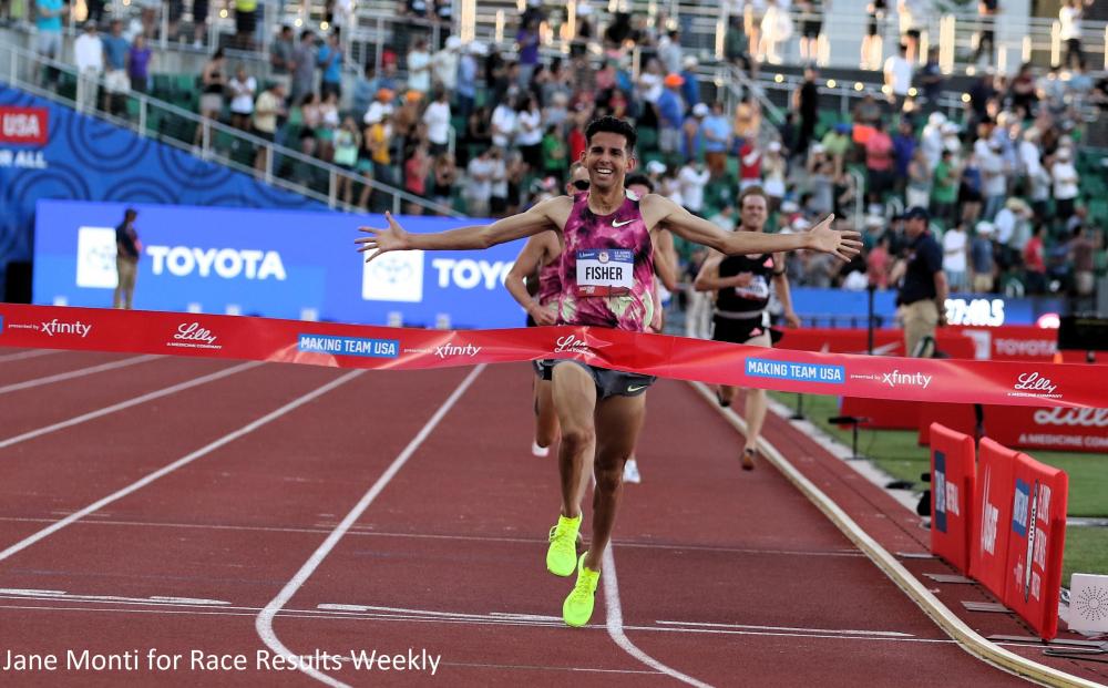 News - With Powerful Close, Fisher Wins U.S. Olympic Trials 10,000m - RRW