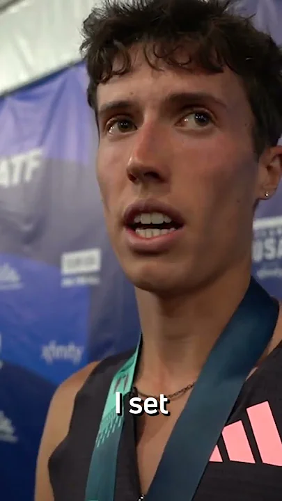 Nico Young On Making Team USA In The Men's 10k At U.S. Olympic Track And Field Trials 2024