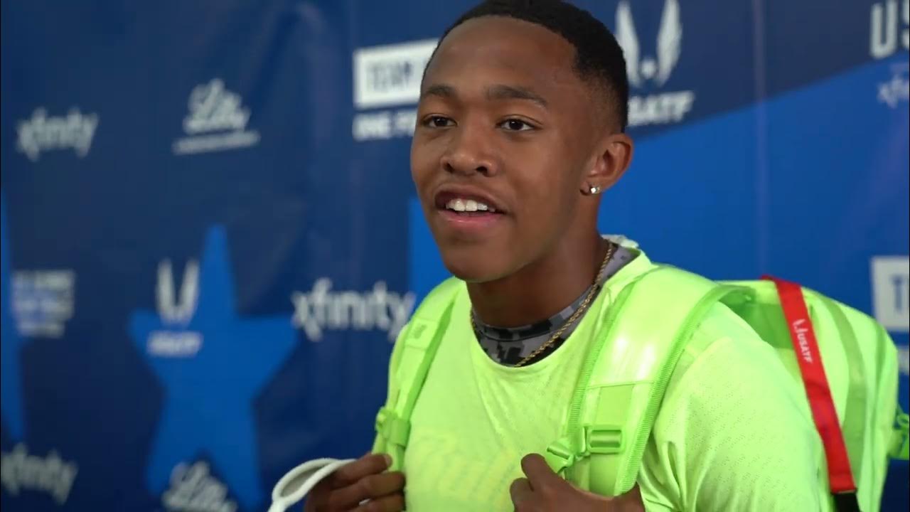 Quincy Wilson Clocks 44.66 To Set New High School National Record At U.S. Olympic Trials