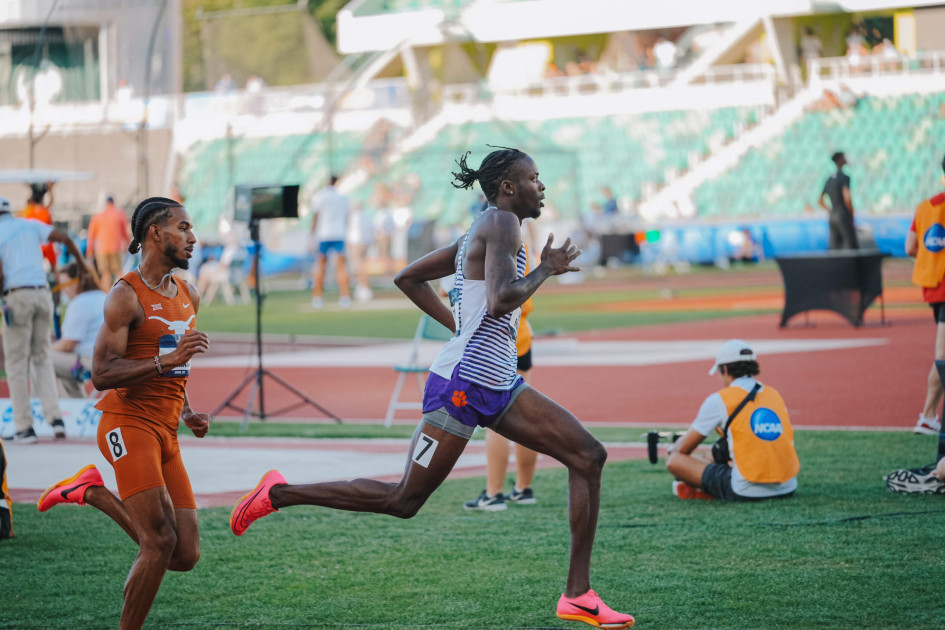 Rhoden Finishes Fourth in 800 Meter Final, Women Set to Compete Saturday – Clemson Tigers Official Athletics Site