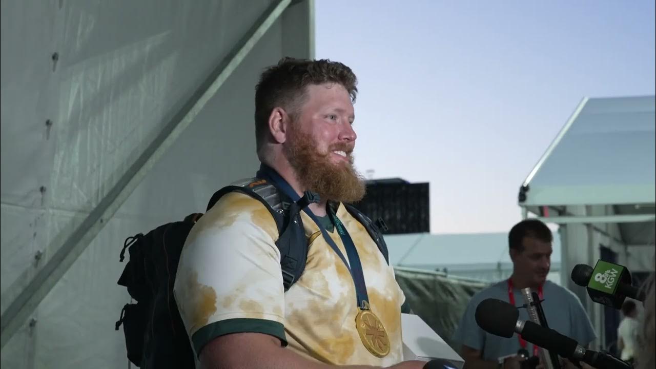 Ryan Crouser Wins Shot Put, Felt the Hayward Magic