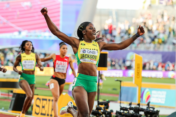 Shericka Jackson stunned in Oslo: Time to Worry?