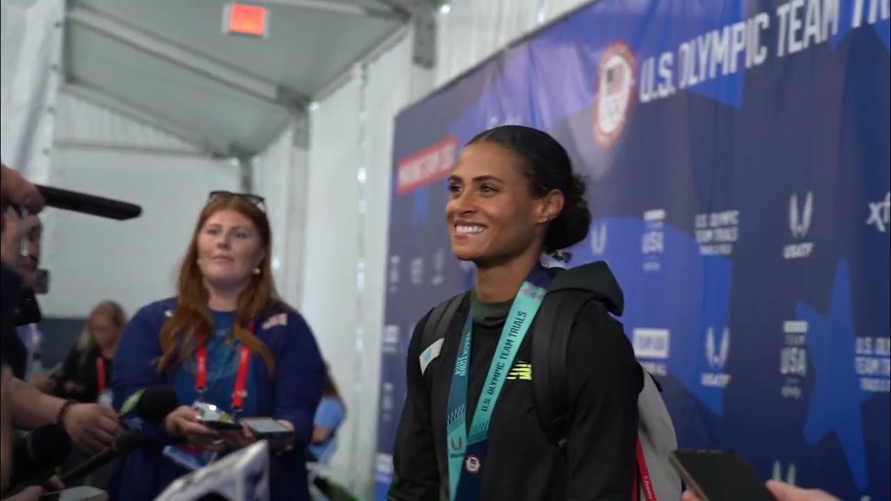 Sydney McLaughlin-Levrone Was In Shock After Setting New 400mH World Record At U.S. Olympic Trials