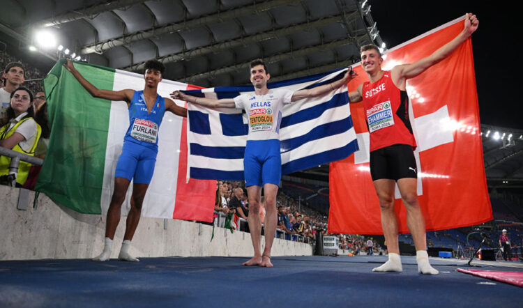 Tentoglou lights up Stadio Olimpico with brilliant long jump series