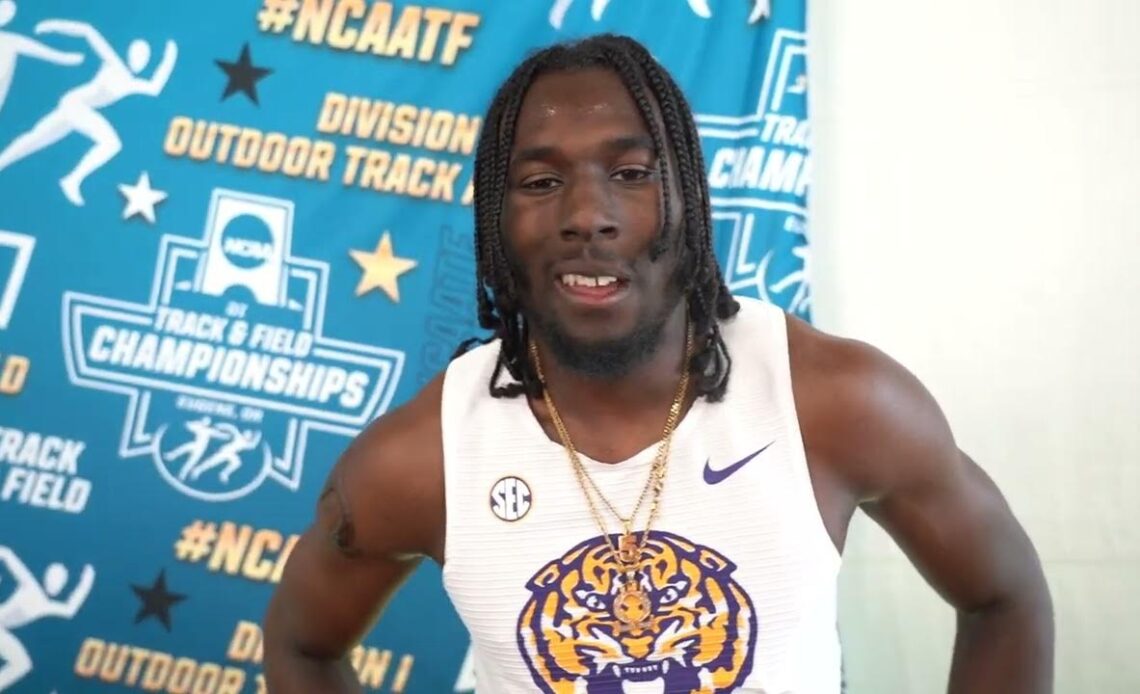 Two-Time NCAA Champion Sean Burrell Scored Himself One More Ticket To The 400mH Finals