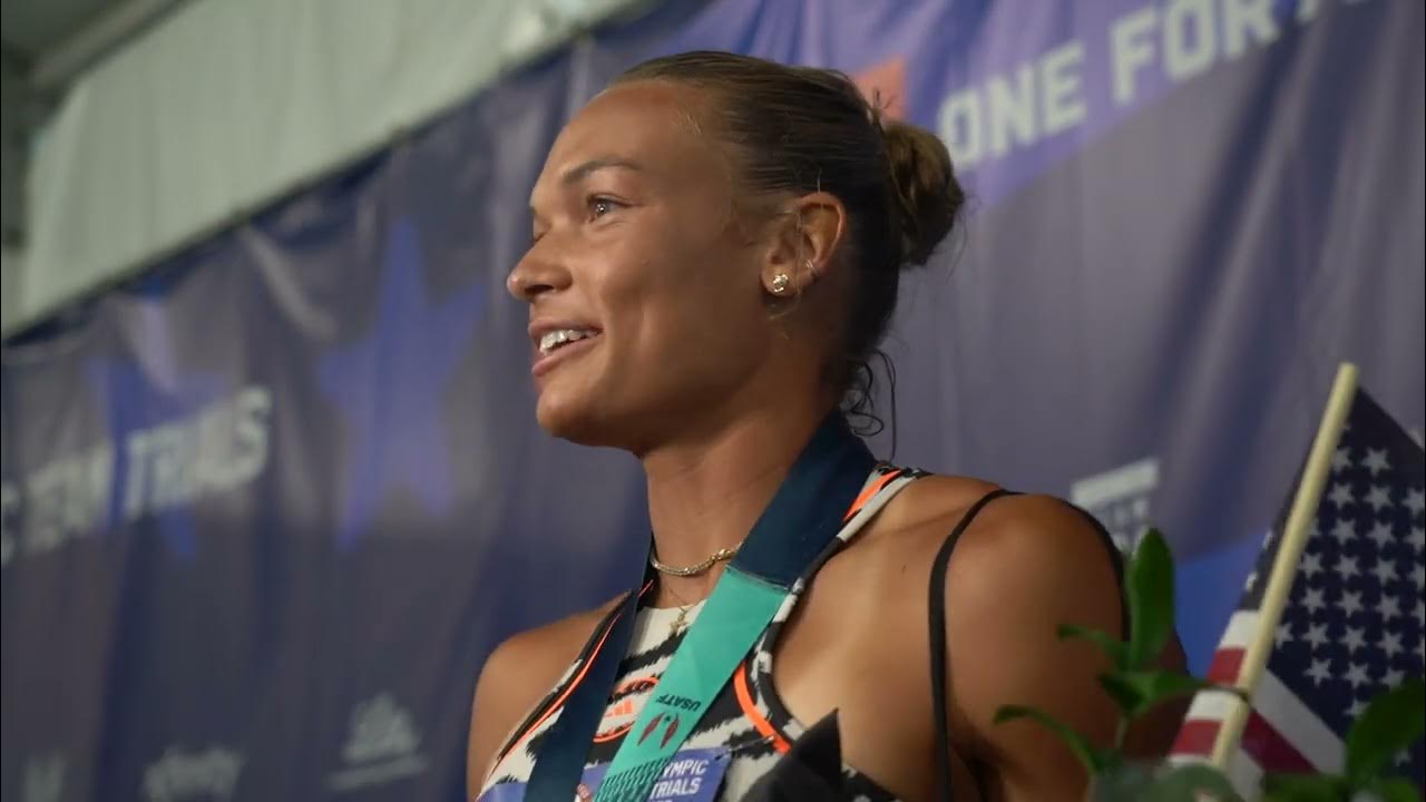 U.S. Heptathlon Champion Anna Hall Is Grateful To Be Back On The Track After Surgery