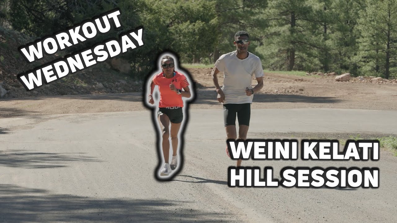 Weini Kelati Cruises Through Hill Workout At Flagstaff's Marshall Lake Road | Workout Wednesday