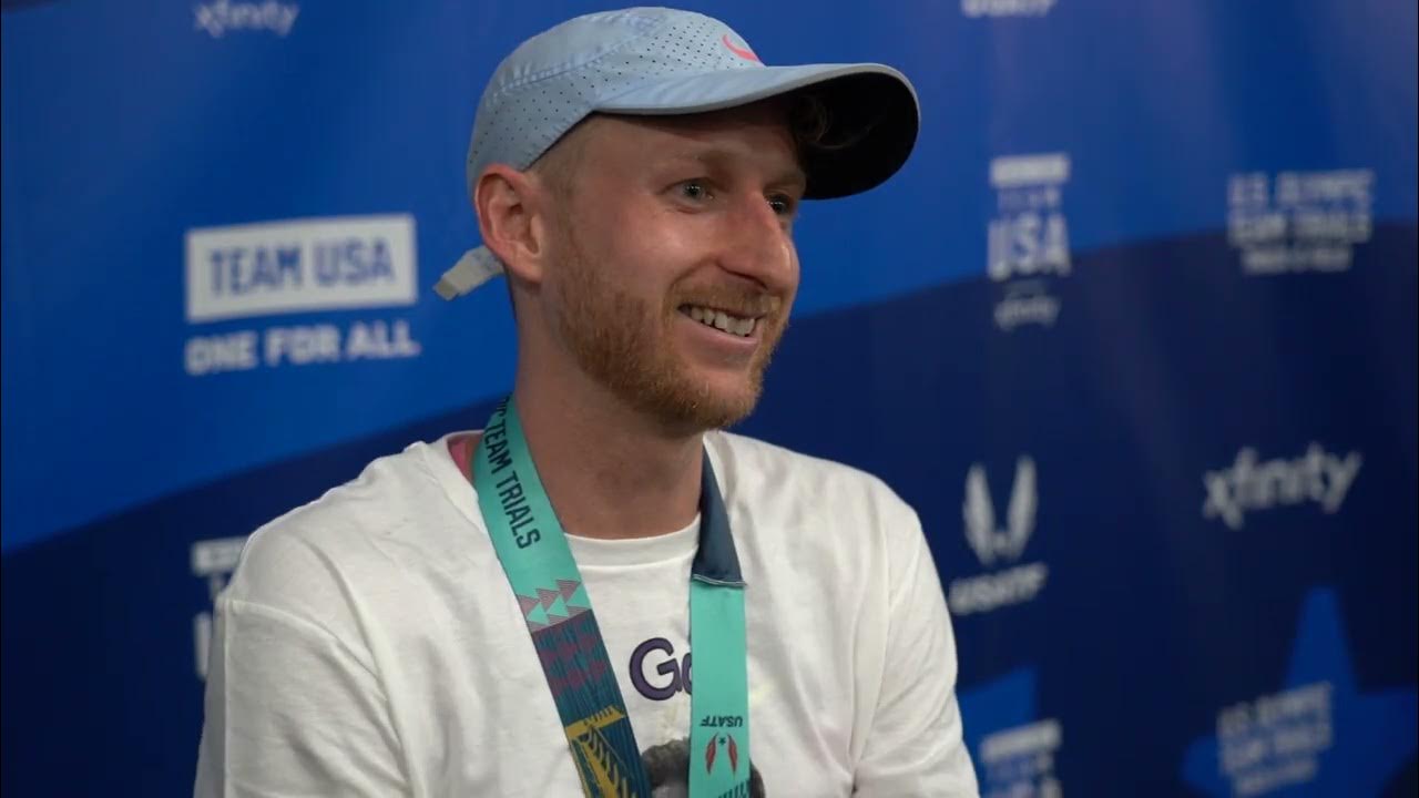 Woody Kincaid On The 10K Final: "It Was A Weird Race!"