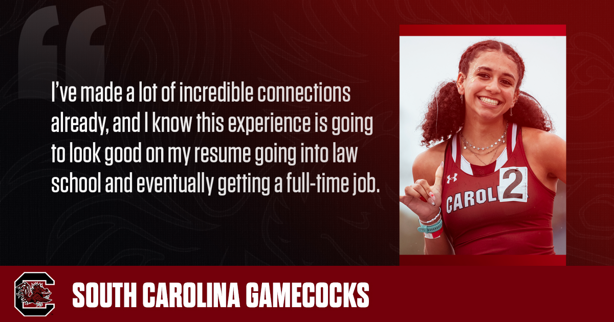 Beyond Sports Internship Provides Valuable Insights for Ella Zeigler – University of South Carolina Athletics