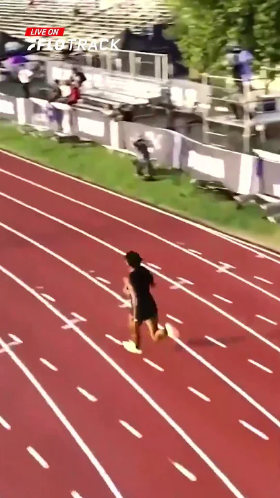 Candace Hill Was ALL ALONE At The Front In Women's 200m Win At Ed Murphey Classic 2024!