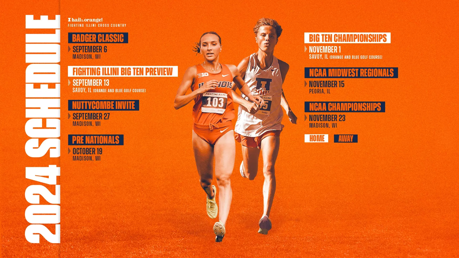 Illinois Cross Country Releases 2024 Schedule