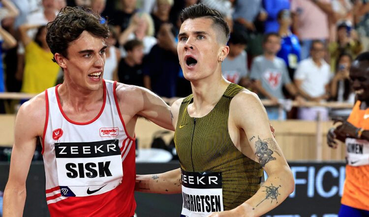 Ingebrigtsen runs European 1500m record in Monaco