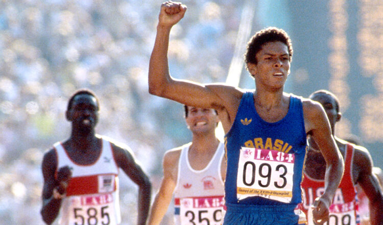 Joaquim Cruz looks back at iconic 800m win at 1984 Olympics