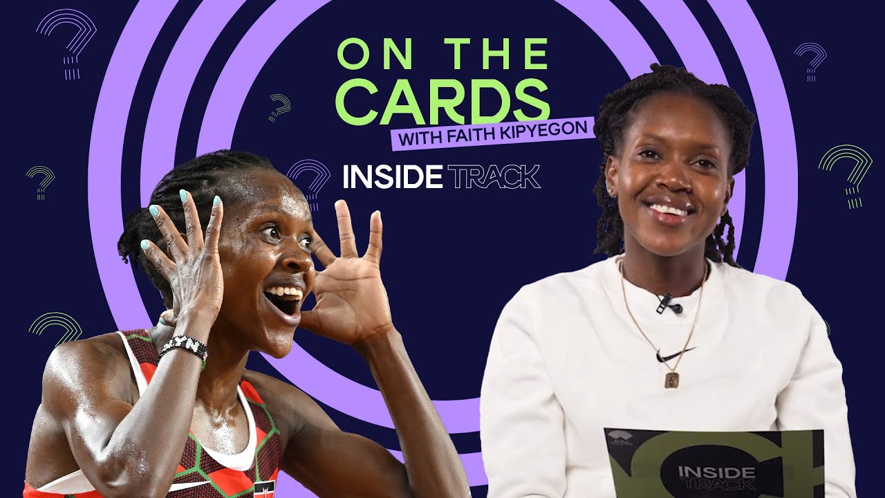 "Motherhood has put me on another level" | Faith Kipyegon plays On The Cards