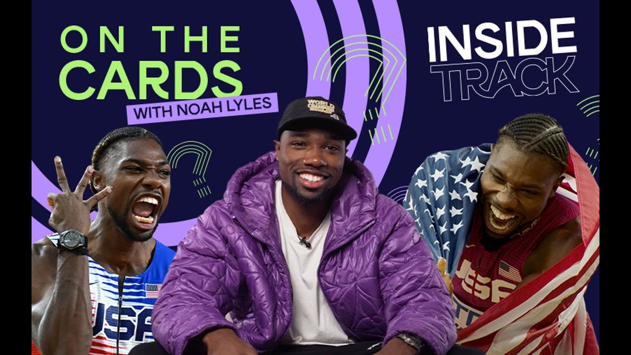 "My mom is my biggest role model" | Noah Lyles plays On The Cards