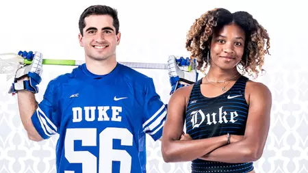 Naso, Smith Honored as Duke Senior Student-Athletes of the Year