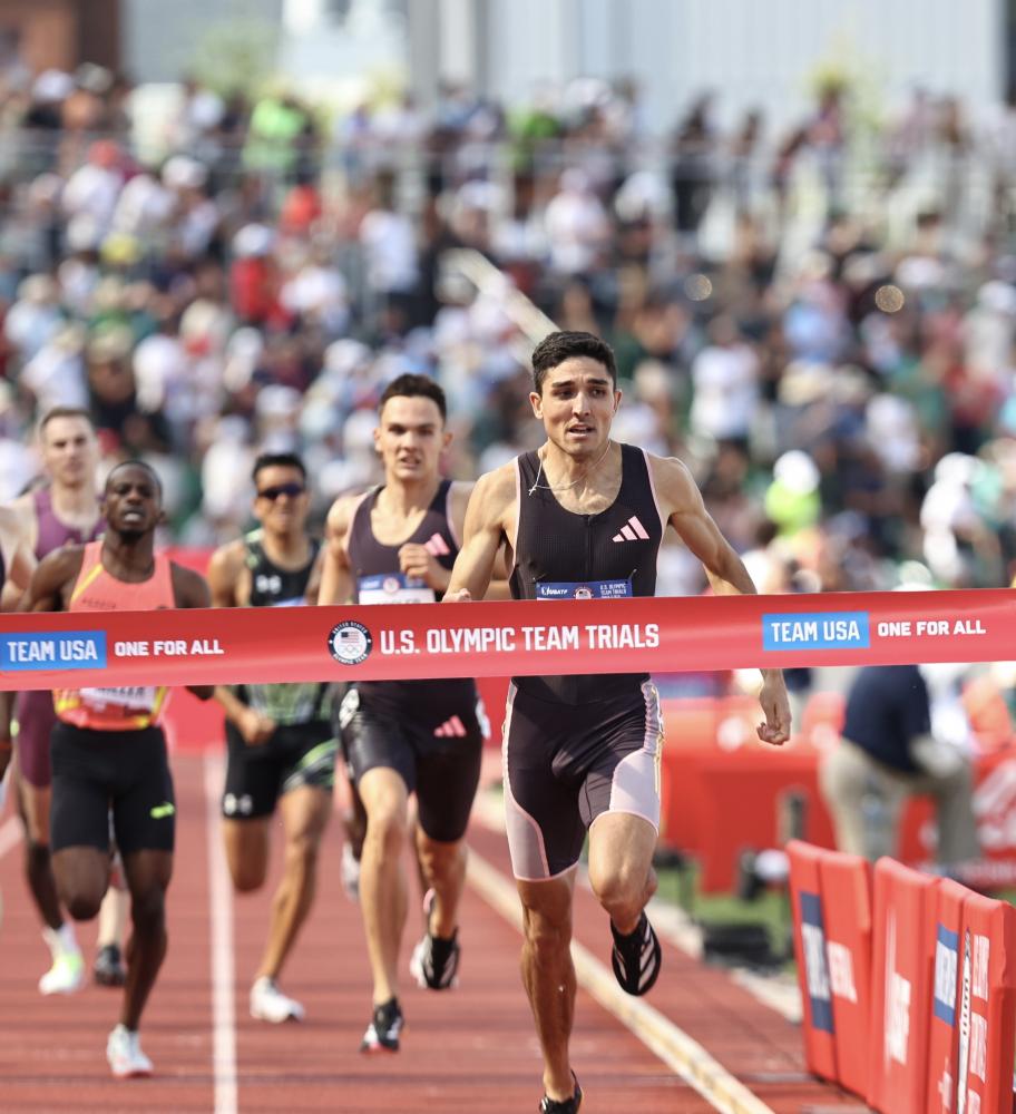 News - Bryce Hoppel Delivers on Bold Prediction With Impressive 800-Meter Olympic Trials Victory