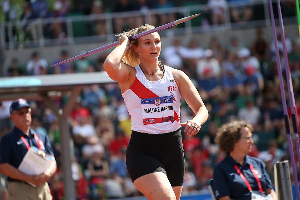 News - Maggie Malone-Hardin Breaks Meet Record To Win Women's Javelin, Make Third Olympic Team