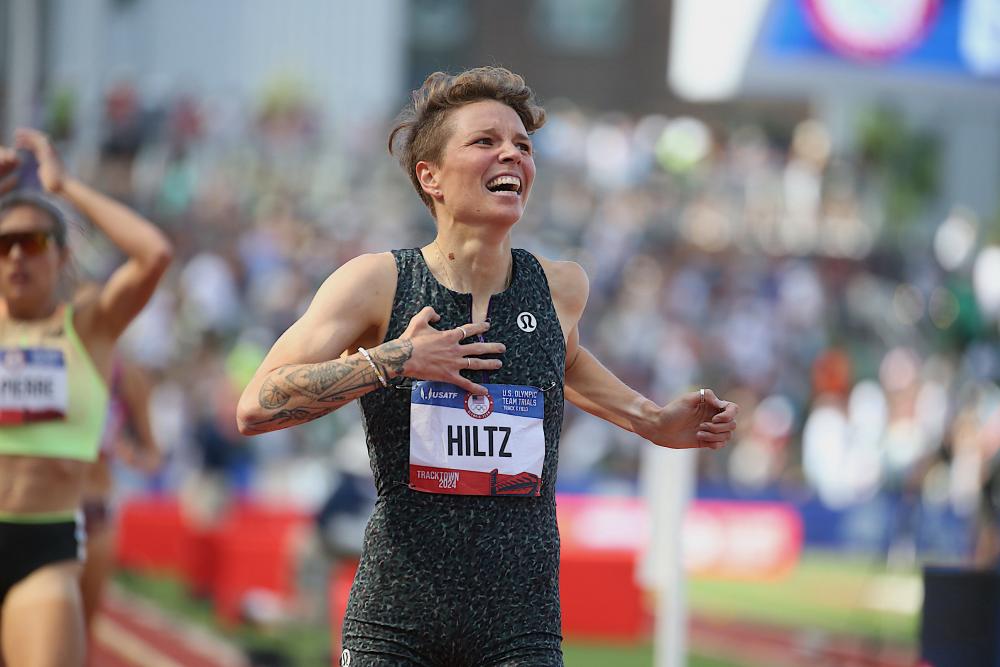 News - Nikki Hiltz Wins Women's 1,500 As Eight Women Zoom Under 4 Minutes