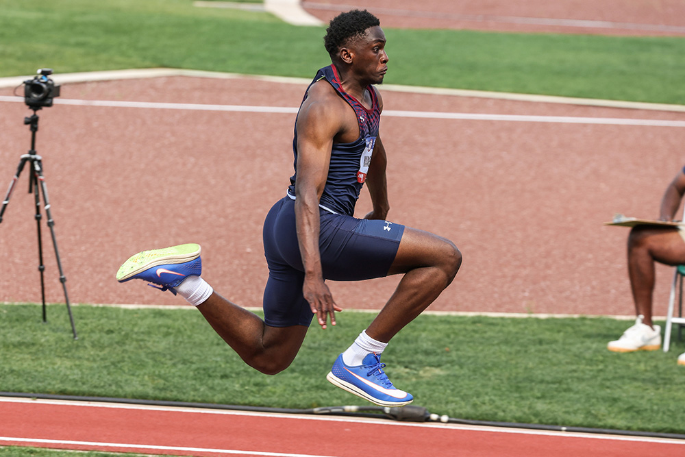 Olympic Trials Men’s Triple Jump — Collegians Over Old Guard