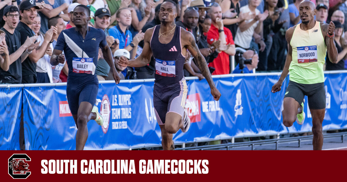 Quincy Hall Paces Gamecocks at USA Track & Field Olympic Trials – University of South Carolina Athletics