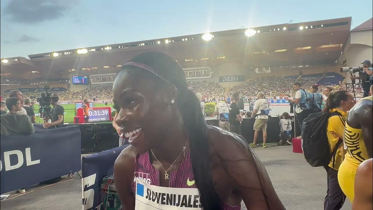 Rhasidat Adeleke Says She Was Working On Execution In Women's 400m Win At Diamond League Monaco 2024