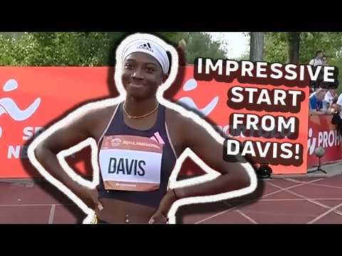 Tamari Davis POWERS To Women's 100m Victory At Gyulai István Memorial 2024