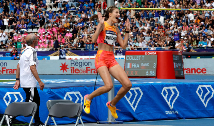 Yaroslava Mahuchikh breaks long-standing world high jump record