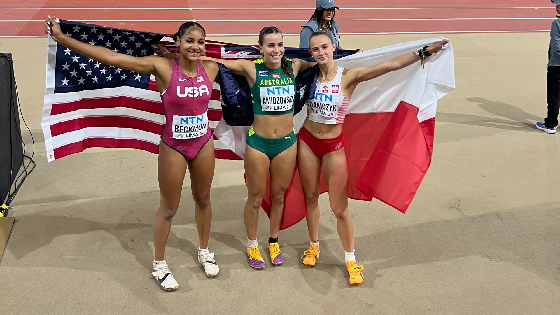 Beckmon Earns Silver at U20 World Athletics Championships