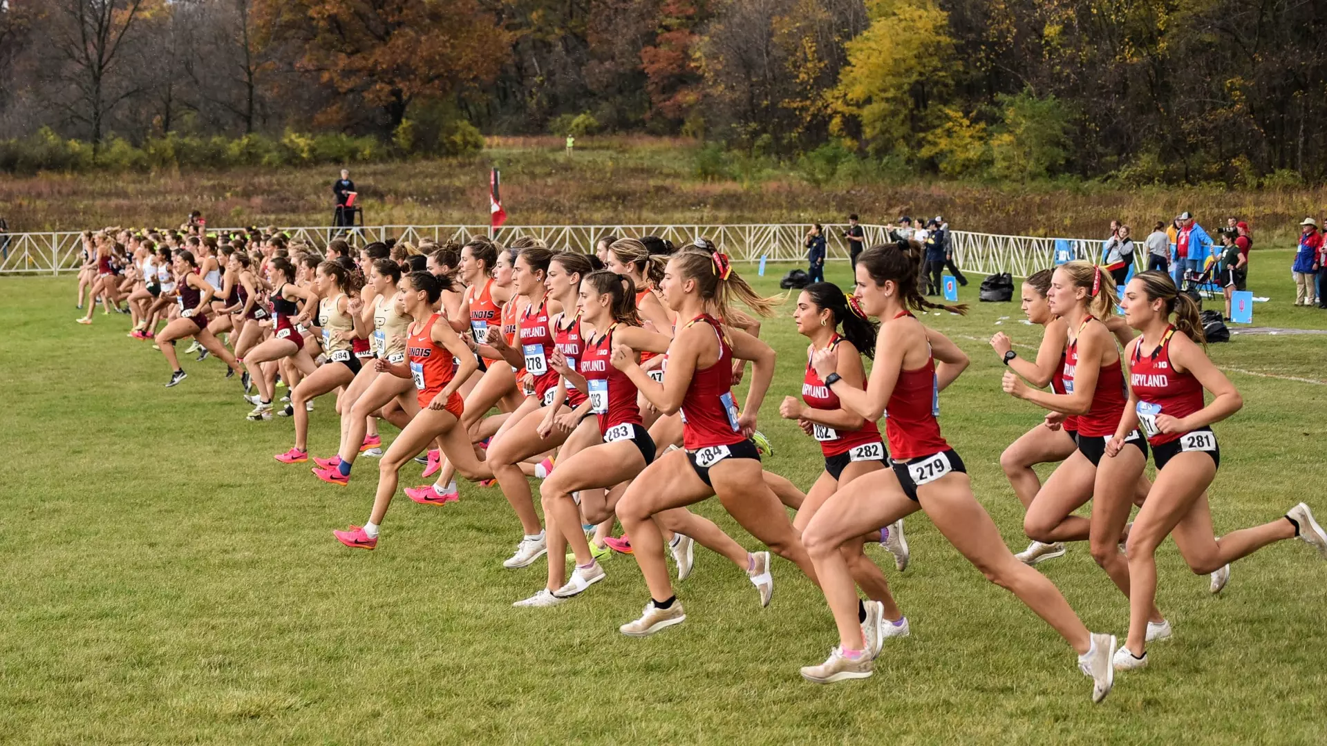 Women’s Cross Country at the Big 10 Championships at University of Wisconsin  in Madison, WI on Friday, Oct. 27, 2023. 
Brieanna Andrews/Maryland Terrapins