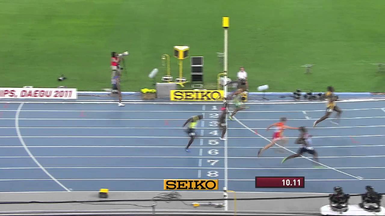 Daegu 2011 Competition - 100m Round 1 Heat 6 - Usain Bolt