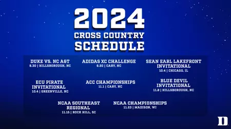 Duke Announces 2024 Cross Country Slate