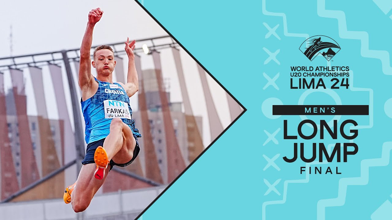 Epic 8.17m jump for Farkas in long jump final | World Athletics U20 Championships Lima 24