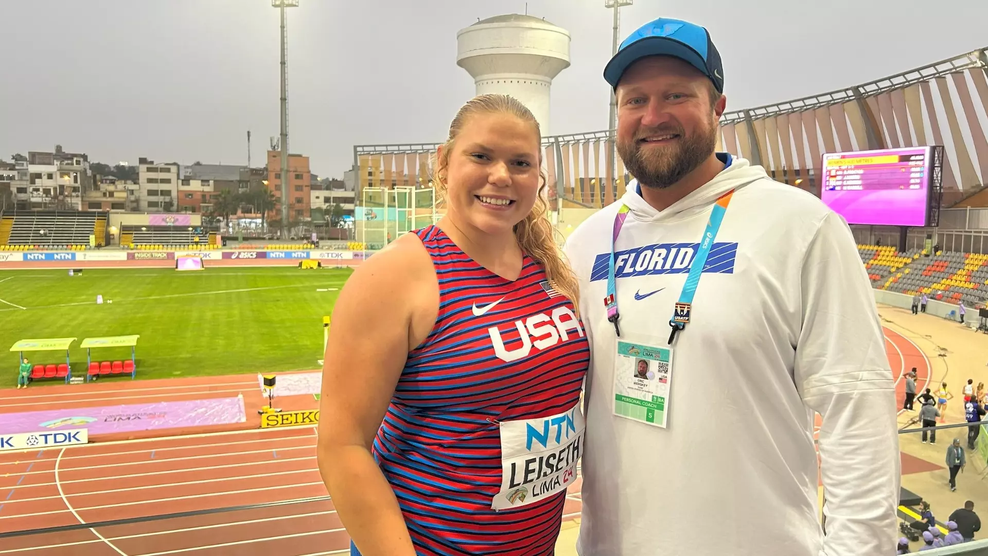 Gators Show Out, Leiseth Takes Fifth on Day 2 at World Athletics U20 Championships