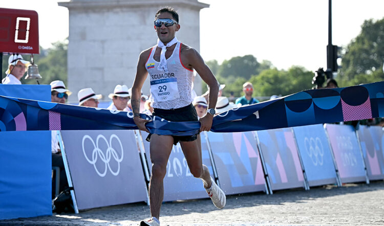 Gold for Ecuador in men’s 20km walk