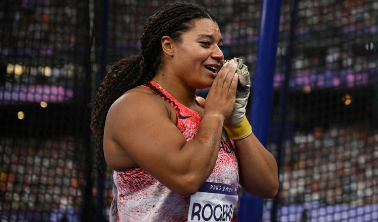 Hammer gold for Camryn Rogers at Paris 2024