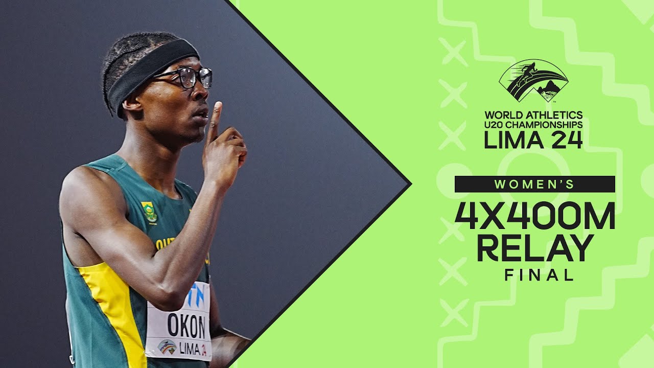 Incredible comeback from Okon in 4x400m heats | World Athletics U20 Championships Lima 2024