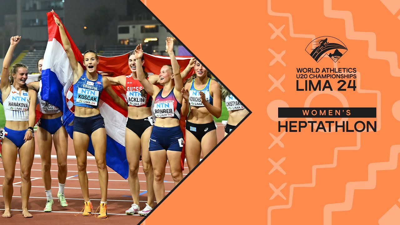 Jana Koščak gets the heptathlon gold in Lima  | World Athletics U20 Championships Lima 2024