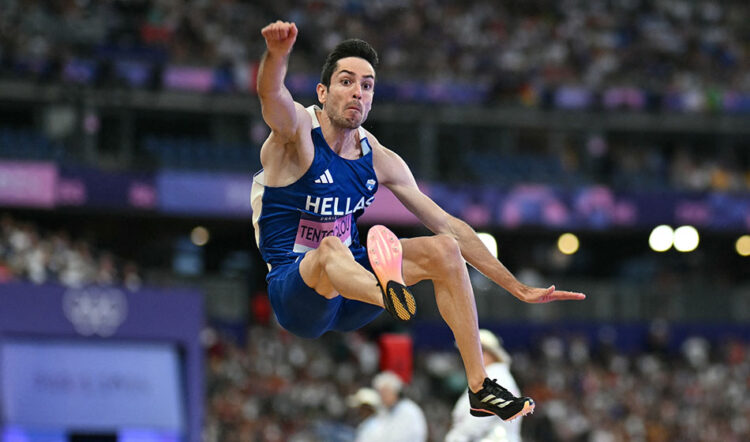 Miltiadis Tentoglou adds to his medal pile in Paris