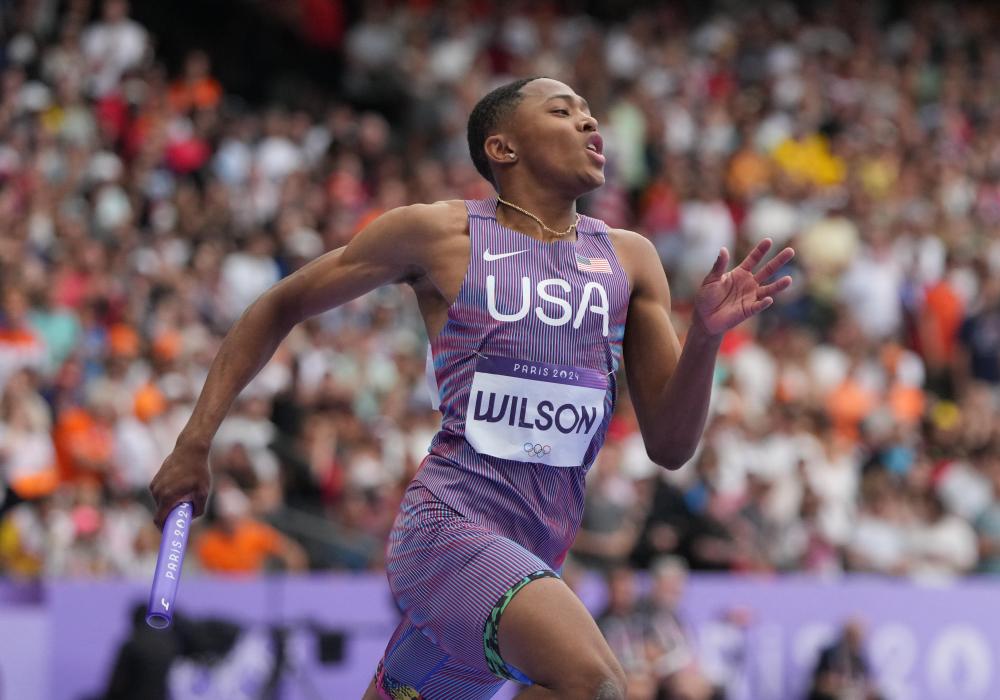 News - Quincy Wilson Makes Olympic Games Debut In Men's 4x400 Relay Prelim