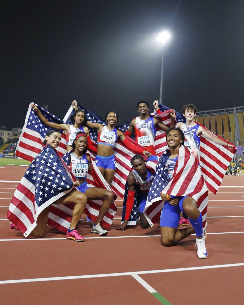 News - United States 4x400 Relay Victories Wrap Up World Athletics U20 Championships