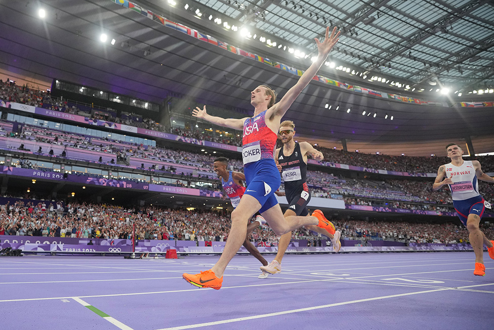 Olympic Men’s 1500 — Hocker Golden In Epic Clash