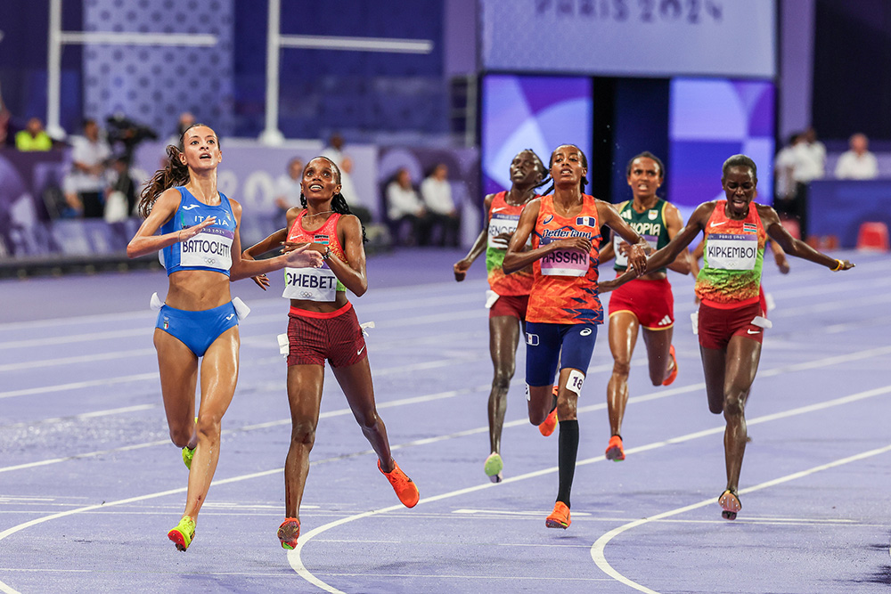 Olympic Women’s 10,000 — Chebet Third To Win 5K/10 Double