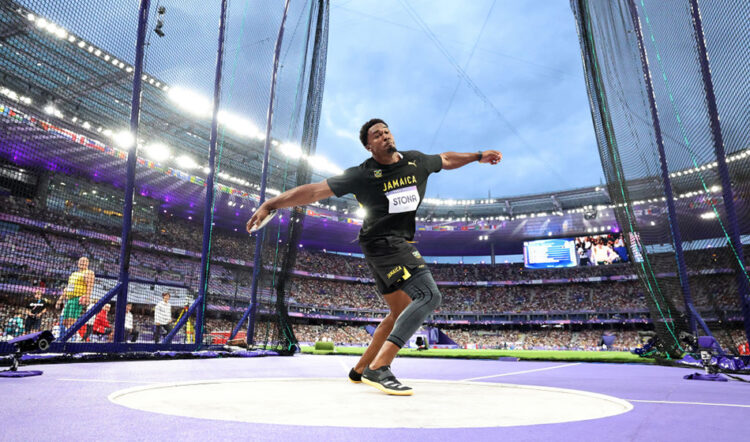 Rojé Stona beats Alekna to Olympic discus gold