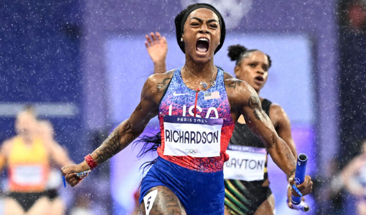 Sha’Carri Richardson leads USA to women’s sprint relay triumph